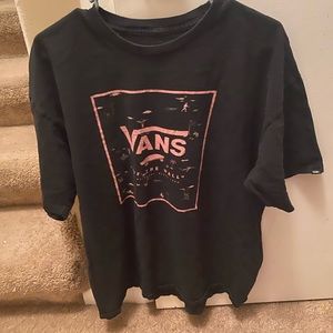 Black Vans tee